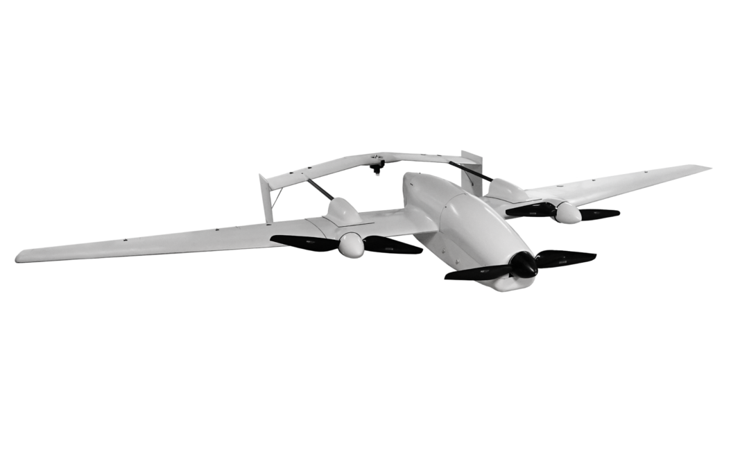 Ref: TRDE20201117001 – Vehículo aéreo no tripulado de despegue y aterrizaje vertical propulsado por pila de combustible con ala fija y largo alcance