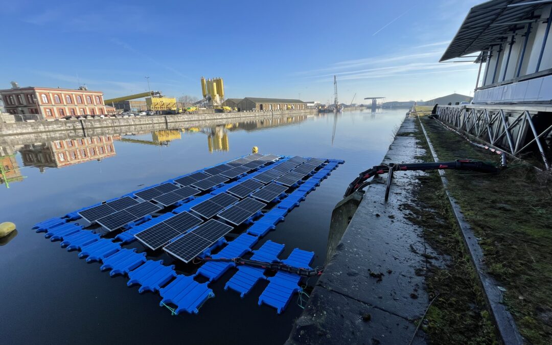 Ref. TOFR20220525002 Empresa francesa ofrece una tecnología solar flotante en ubicaciones cercanas a la costa para generar electricidad limpia