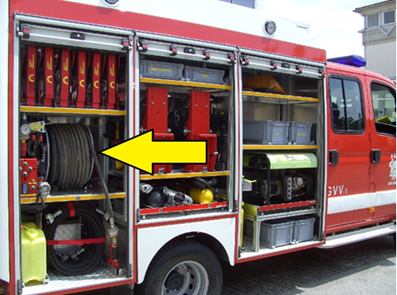 Ref. TRSI20230515016 Empresa eslovena productora de camiones de bomberos busca ayuda para diseñar un carrete de manguera contra incendios electrificado y un borde lateral elevado funcional para camiones de bomberos