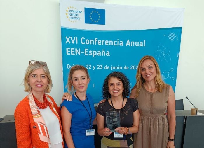 FEDA recibe el premio mejor práctica de ‘resiliencia’ de la red Enterprise Europe Network en España.