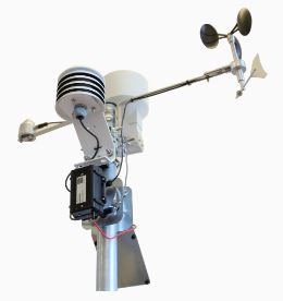Ref. TOGR20230925017 Pyme griega ofrece estación meteorológica para la toma de datos en el campo en tiempo real