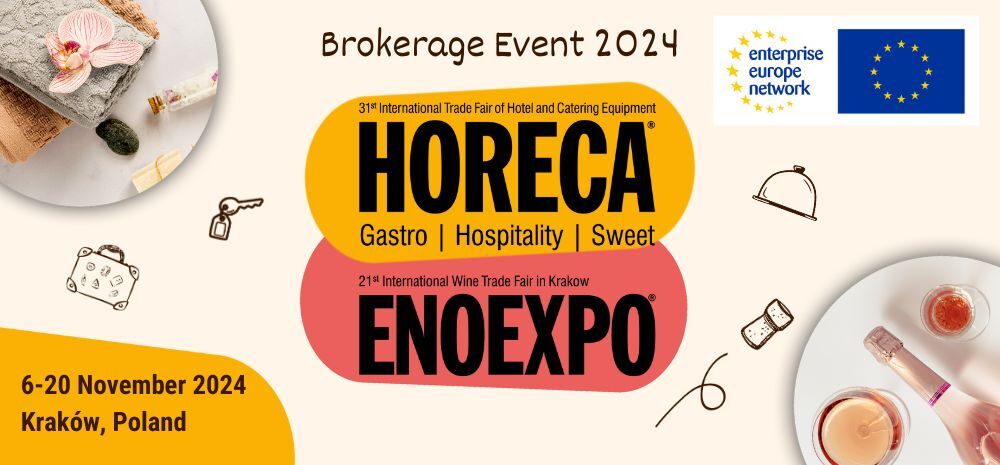 Encuentro empresarial online en HORECA, ENOEXPO 2024. Cracovia(Polonia) 6-20 noviembre 2024