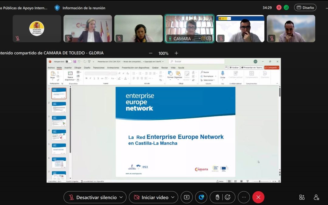 LA CAMARA DE TOLEDO PRESENTA LA ENTERPRISE EUROPE NETWORK EN EL PROGRAMA “READY” DE IPEX